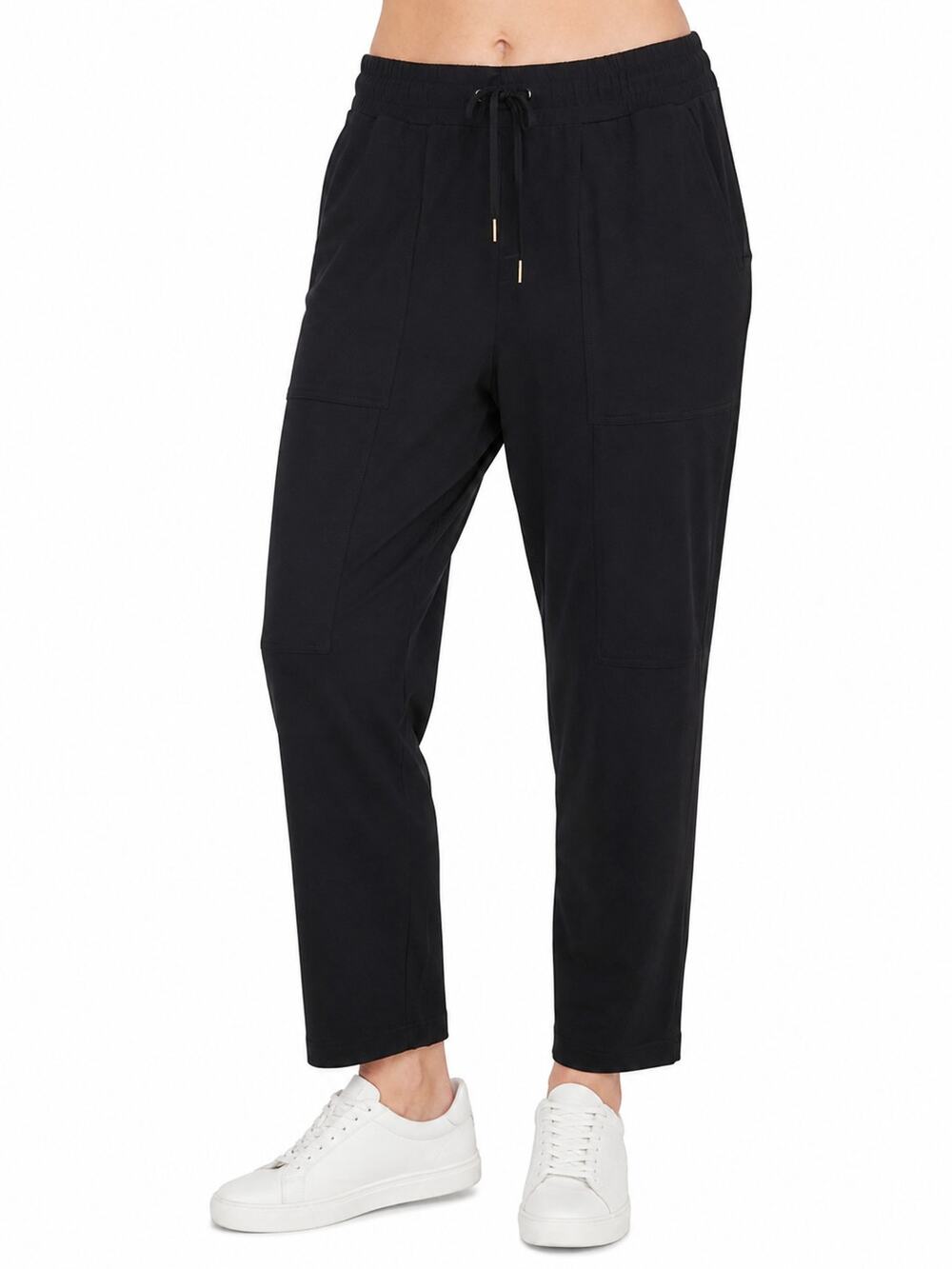 LR3902 Mondetta Black Performance Jogger Pants XL Drawstring Stretch Pockets